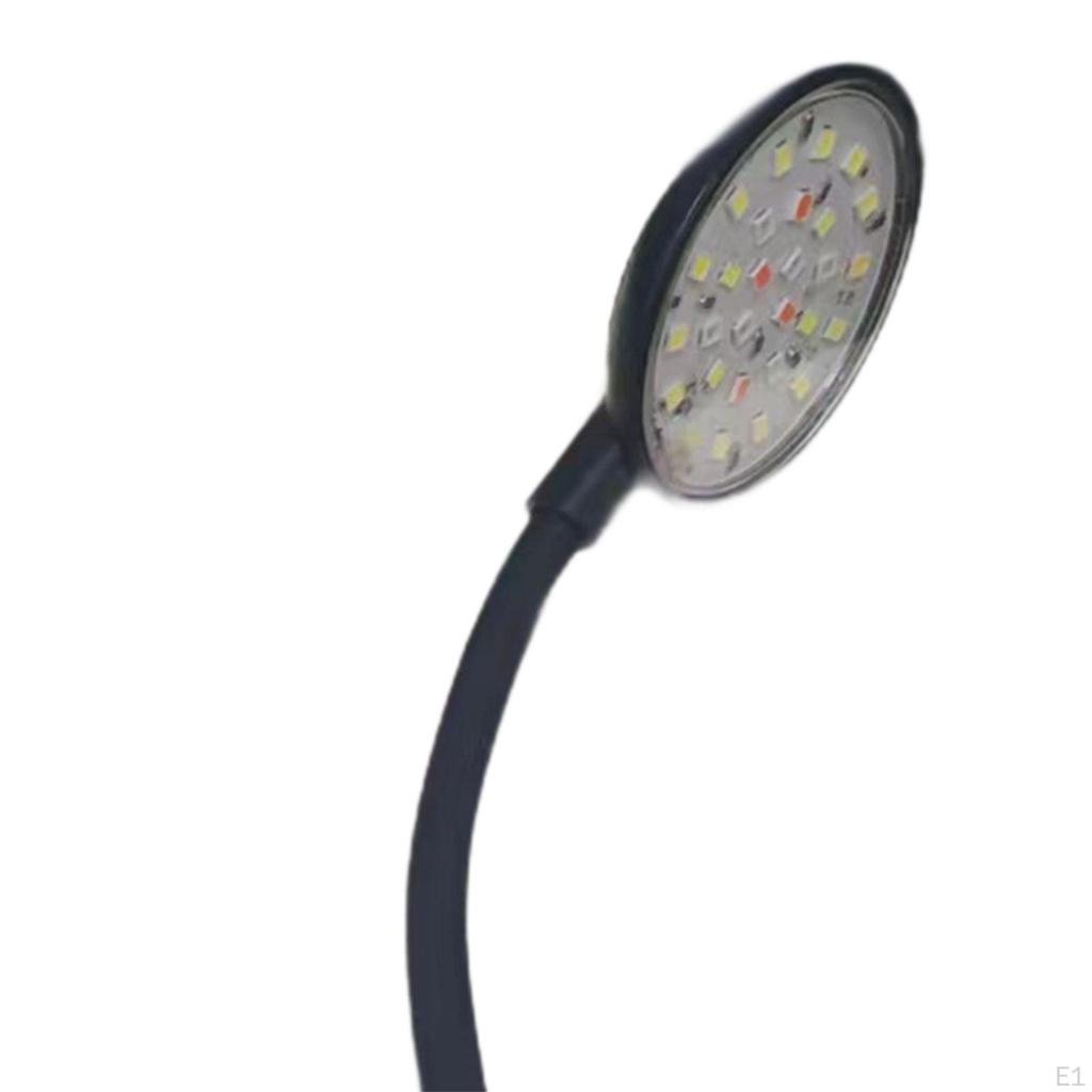 LED Aquarium Light Fish Tank Clip, Clip on Lamp Lighting for Desktop Tanks