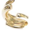 Blanc Iris 925 Circle Ring Ring Gold platedUsed