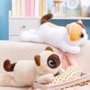 Cute Black Cat Plush Pillow Soft Siamese Kitten Stuffed Animal with PP Cotton Cuddly Bedroom Decor Birthday Gift for Girls Cat Lovers