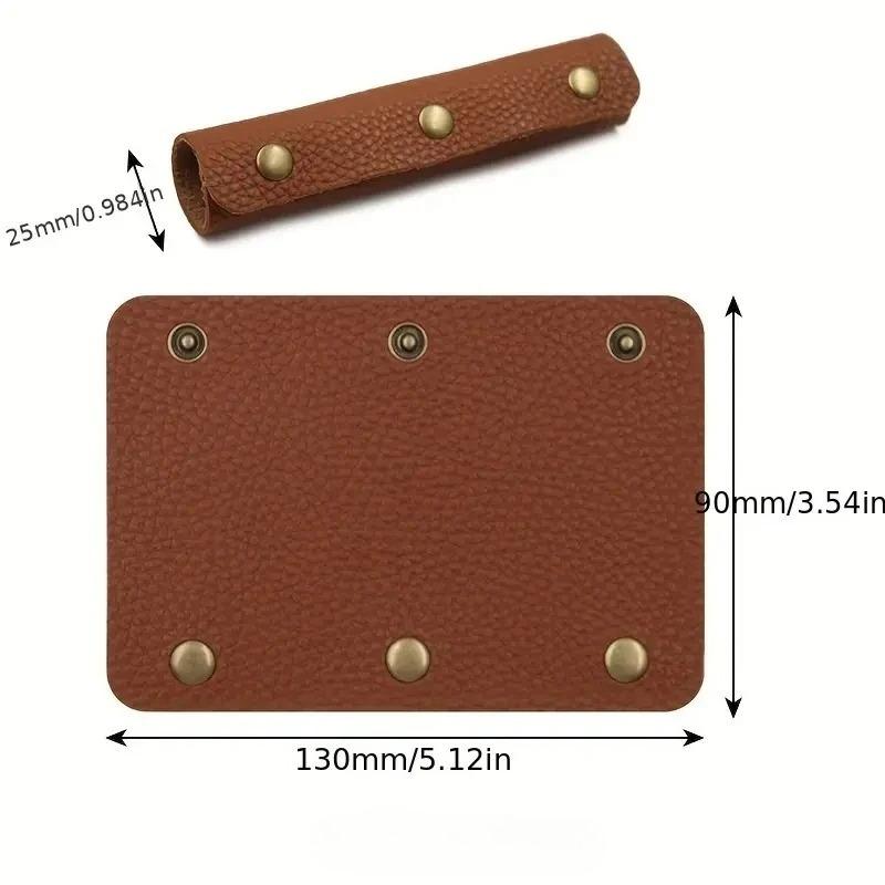 Leather Handle Luggage Bag Anti-le-protection Sheath Portable Labor-saving Shopping Bag Handle Bag Handle Protective Sleeve