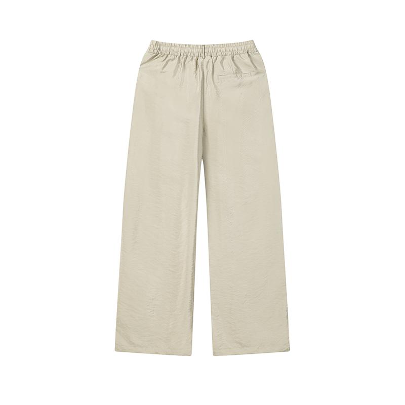 Fila Milano Italian Luxury Sports Collection Trendy Fashion Versatile Sports Casual Pants Women Bottoms Feather-Gray F11W625812FGY