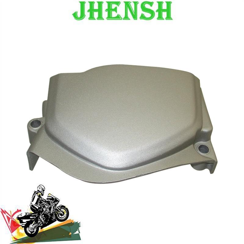 JHENSH Left Engine Sprocket Cover For 50cc 70cc 90cc 110cc 125cc 140cc 150cc Pit Dirt Bike ATV Go Kart