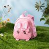 Kindergarten girls yellow duck schoolbag cartoon backpack traction anti-lost breathable children's backpack