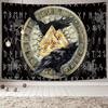 Viking Tapestry One Raven Wall Hanging