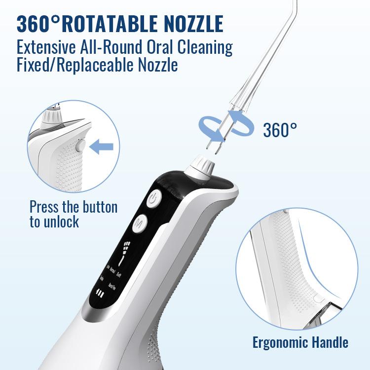 New Portable Electric Dental Flusher Water Floss Household Pulse Dental Wash Oral Rinse Dental Cleansing Machine