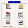 Kitchen Toilet Mobile Phone Holder Waterproof Touchable Case Wall Mounted Bath Bathroom Phone