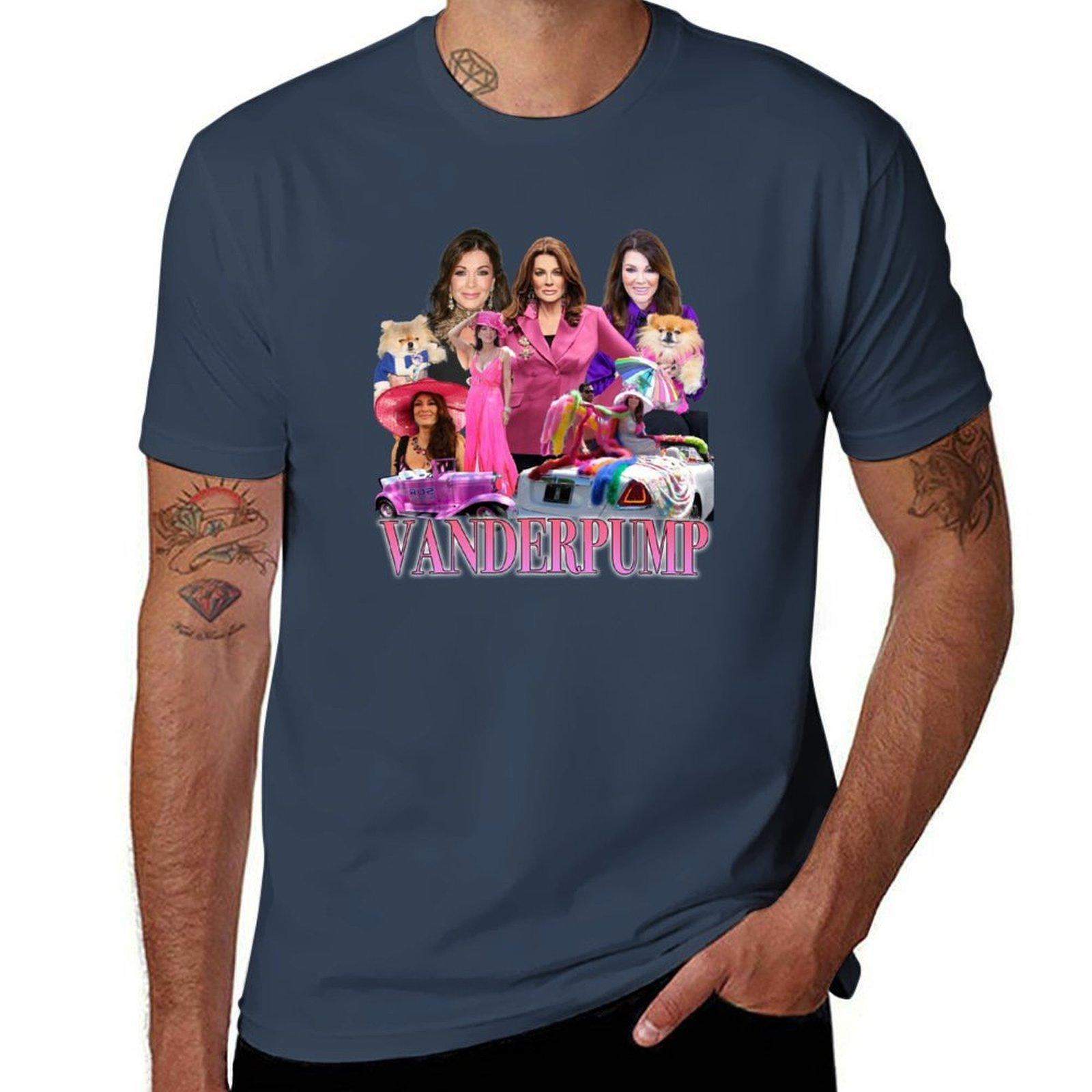 Lisa Vanderpump Retro Tee TShirt Work Daily Short Sleeve Top S