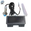 11V 1.16' 1 Digital LED Display Tachometer Timer RPM Speed Meter High Precision Tachometer with Hall Proximity Switch Sensor NPN