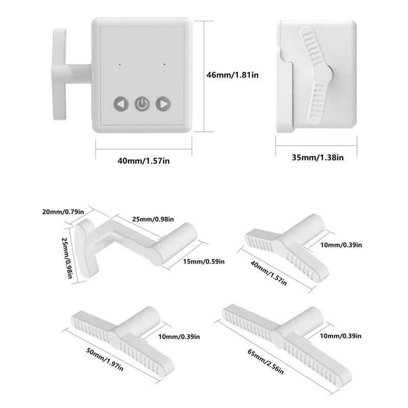Wireless Control Light Switchs Off Tool Automatic Button Pusher Intelligent Lazy Light-off Tool Recharge Remote Control Switchs