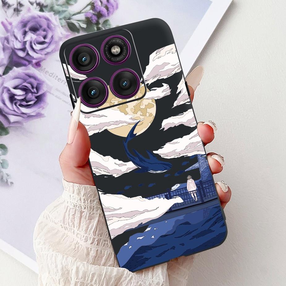 For Motorola Edge 60 Pro Case XT2507-1 Cute Fashion Painted Cover Soft TPU Phone Case For Motorola Edge 60 Fusion Edge60 S Shell