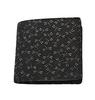 Inden Uehara Yushichi Genuine Leather Wallet with Coin Purse Black with Black Lacquer Dragonfly Pattern Authentic Made In Japan [INDEN-YA] (INDEN-YA)