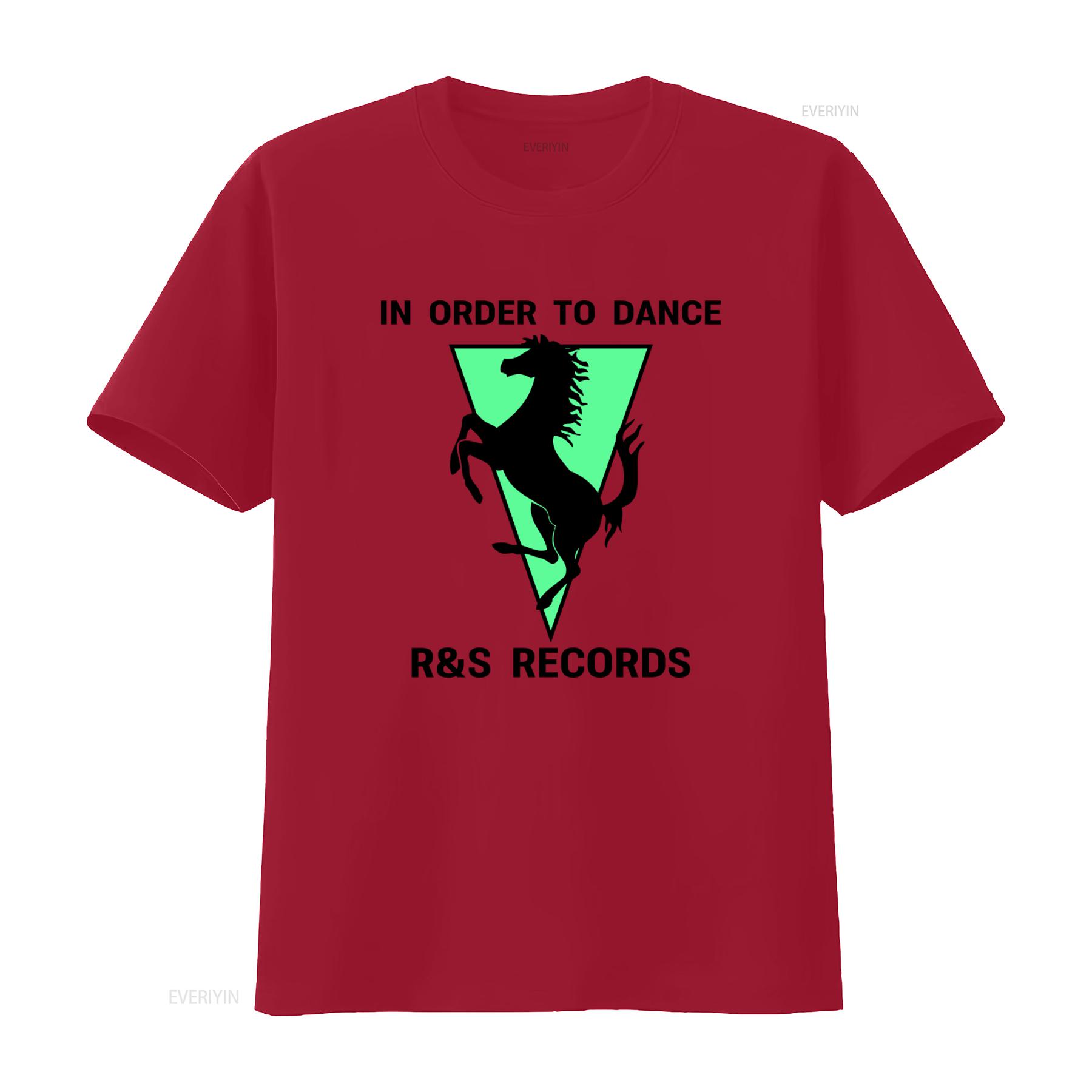 

R S Recordings T Shirt for Belgium Techno Dance Rave Music Electronica Ambient vintage Washed streetwear Comfortable S