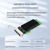 EB-LINK Intel 82576 PCIe Gigabit Quad-Port Network Card (CN Version)