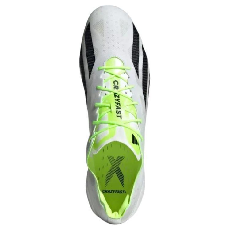 Adidas X Crazyfast.1 SG+ Crazyrush Pack Men Sneakers Footwear-White Core-Black Lucid-Lemon IE4201