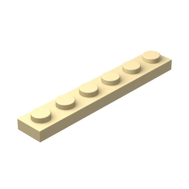 10PCS Puzzle Particle 3666 1X6 Plate Building Blocks Kit High-Tech Board House Bricks Particle Idea Toys Gifts