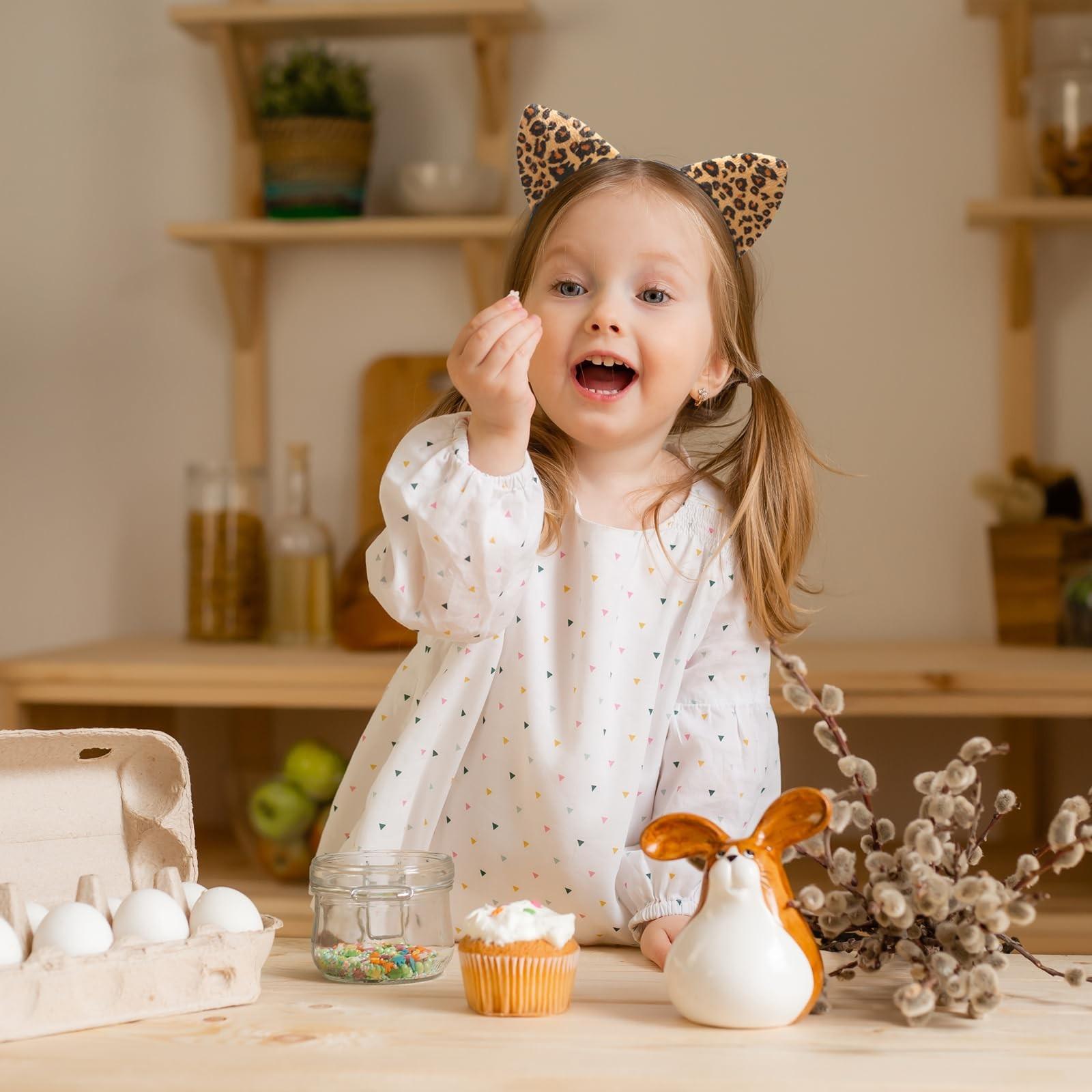 Повязка на голову с ушками леопарда — фото 4