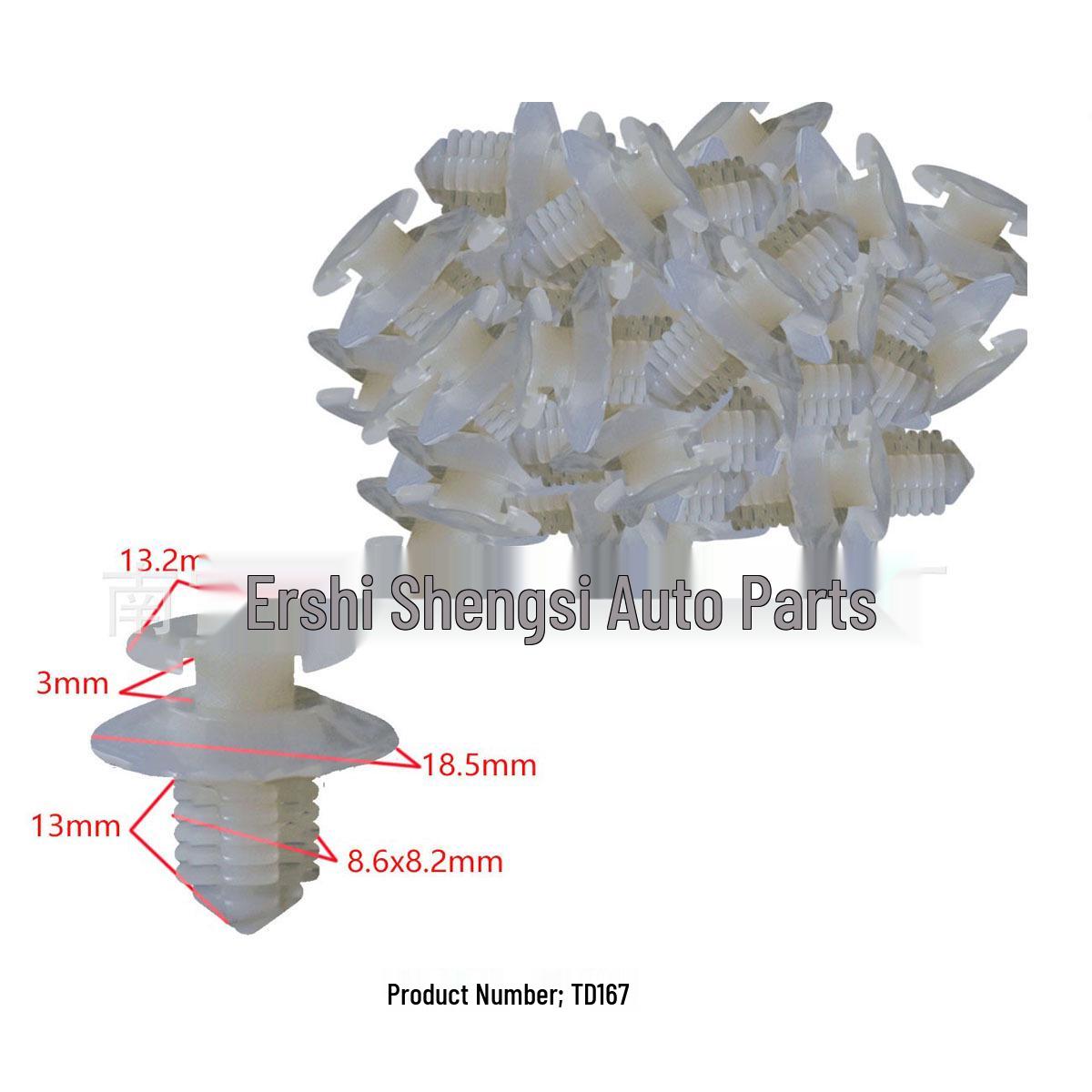 

Volkswagen Santana Door & Window Accessories: Lining Fixing Clip & Barb Buckle 10,000 pieces