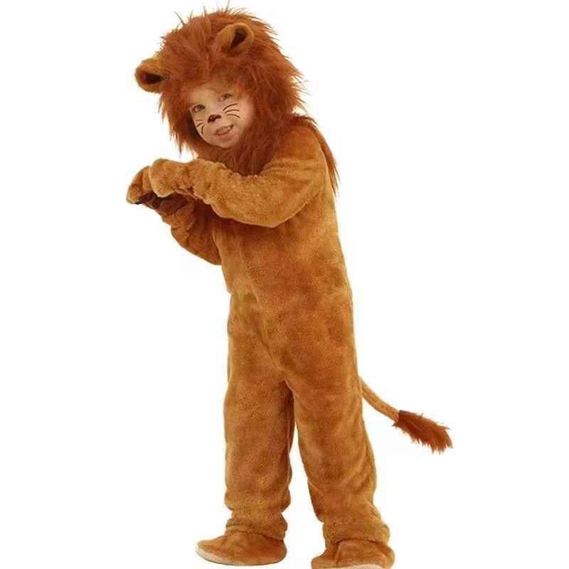 Halloween Lion Costume: Wizard of Oz Lion for Kids & Adults, Parent-Child Cosplay