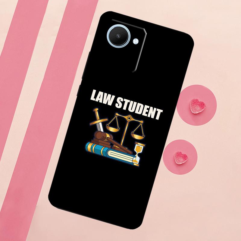 Law Lawyer Judge Justice Case For Realme C33 C55 C30 C31 C35 C53 C11 C15 C25s C21Y GT Neo 5 3T 2T 9 10 11 Pro Plus