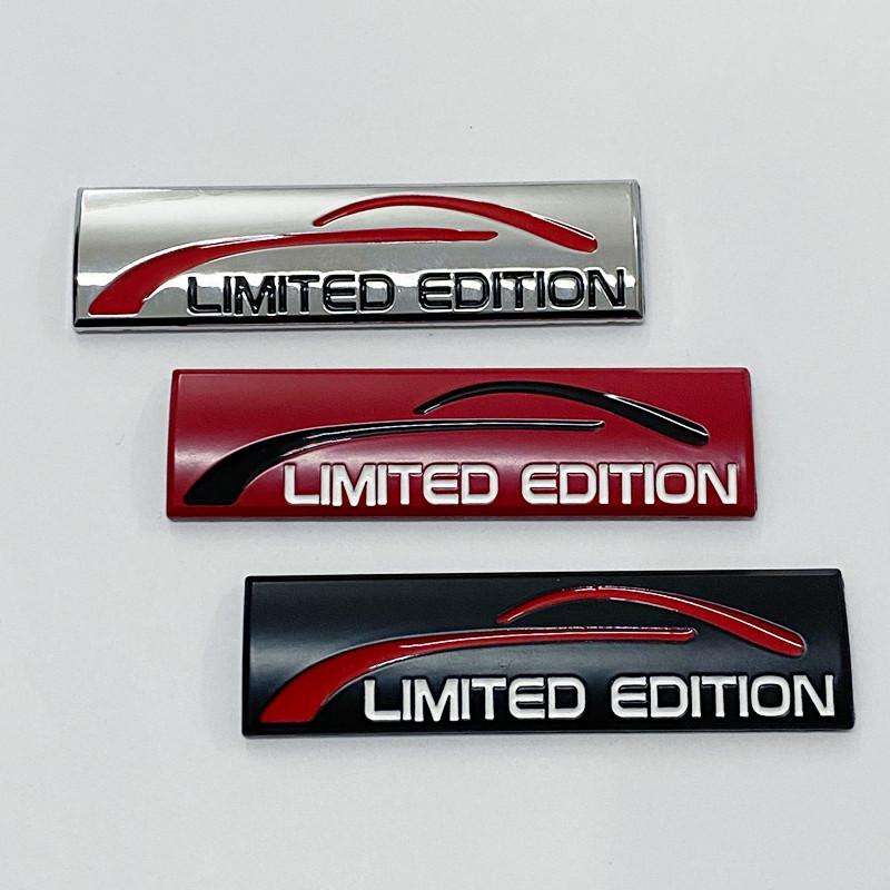 Limited Edition 3D Metal Car Badges & Stickers for Customization