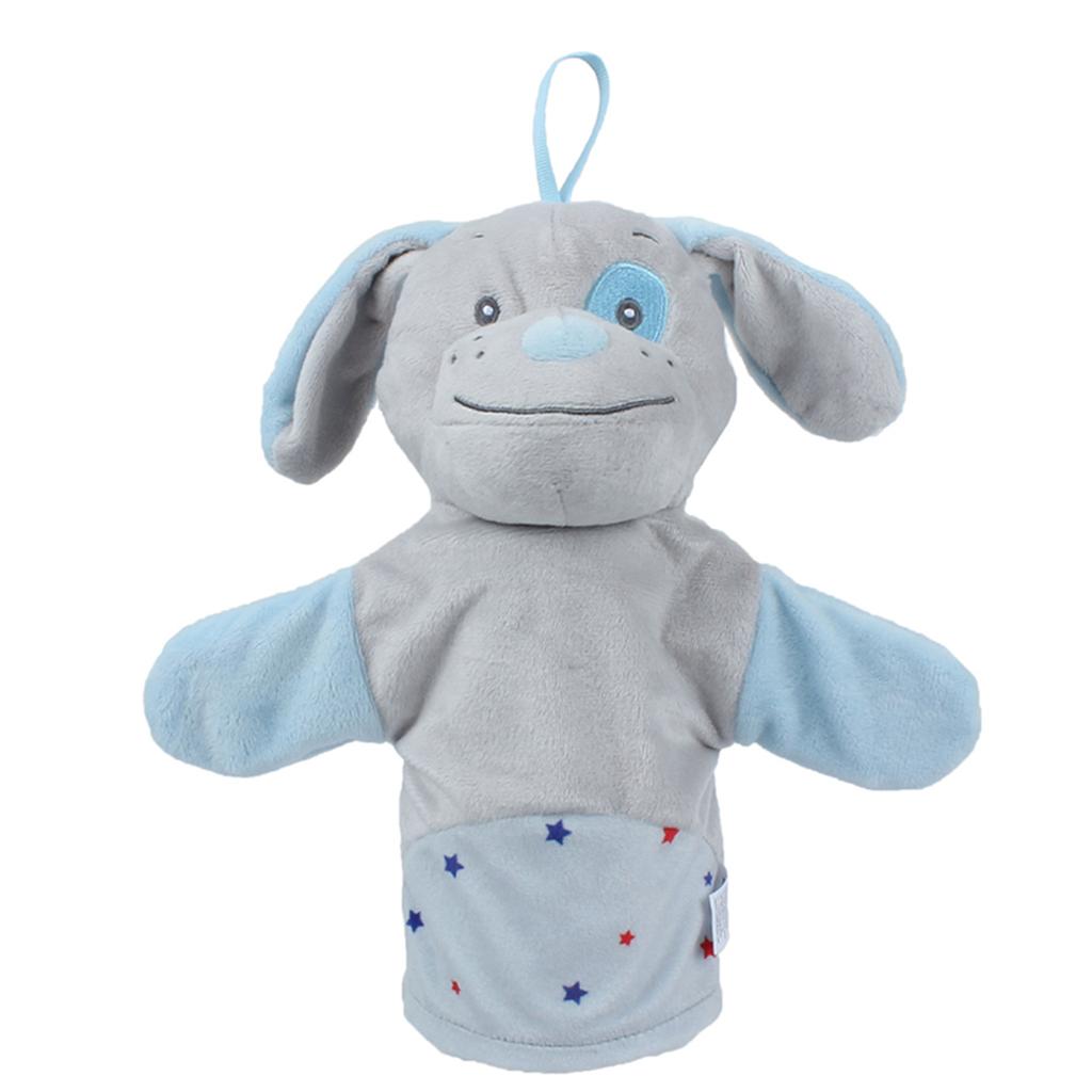 Cartoon Animals Hand Puppet Plush Toy Animals Puppets With Movable Hand For Kid Children