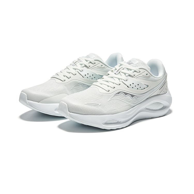 Saucony Phoenix LS Comfortable Non-Slip Durable Low-Top Running Shoes Women sneaker White S18202-1