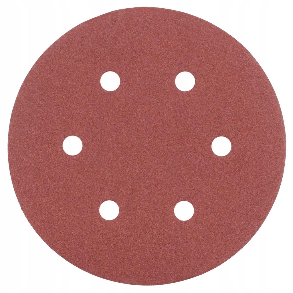 Sandpaper with Velcro Holes Sanding Discs 5 Pcs 150mm GR.150 Vorstahl