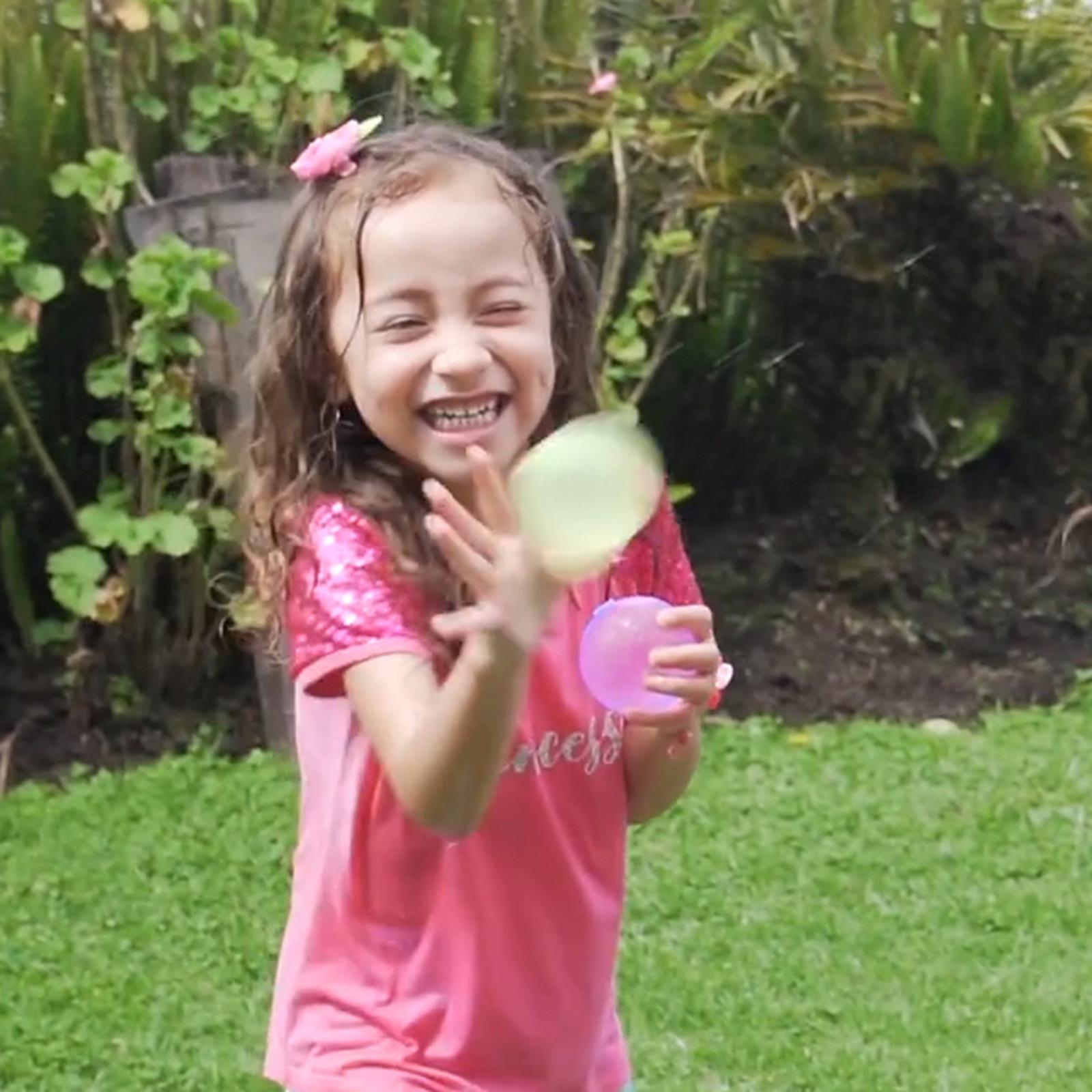 

6PCS Refillable Water Balls For Kids, Reusable Water Bomb Balls For Pool, Ra-pid Filling Easy Tying Water Balls For Water Fight Game, Summer Party One Size