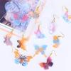 Personalized Butterfly Shaped Earrings Mold Epoxy Crystal Silicone Molds Customized Earwear Mould Jewelry Making Tool