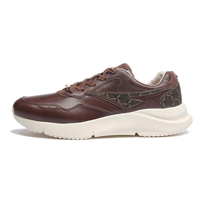 Li-Ning Commute Series Men s Low Top Sport Casual Shoes Clay Brown ALFR109-2 43.5