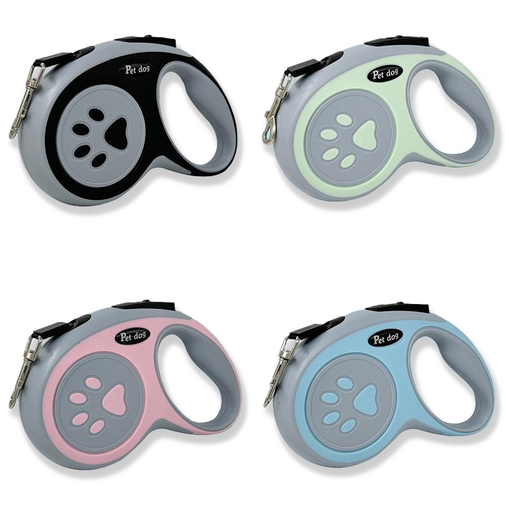 Coleira Retrátil Automática para Cães - Anti-Fuga para Cães Pequenos e Médios, Gatos, Teddy, Corgi