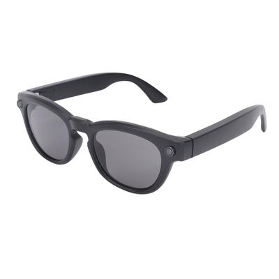 KI-Smart-Brille 11 Sprachen Übersetzung Bluetooth-Anruf Musik Schrittzählung LED-Licht Foto-Videoaufnahme Kamera Sonnenbrille