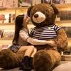 Giant Plush Teddy Bear Pillow for Hugging and Sleeping - Perfect for Girls