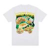 Dumplings Food Graphic Tee Casual Crewneck Short Sleeve Tshirt for Unisex 90s Vintage Style
