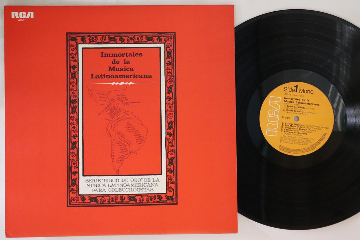 

LP Record VARIOUS - Immortales De La Musica Latinoameri AX13 RCA Japan Latin Used