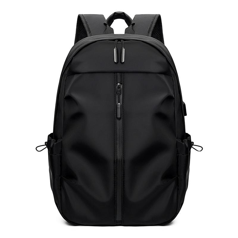 Lightweight waterproof backpack men's business computer bag printing logo large capacity student schoolbag casual backpack