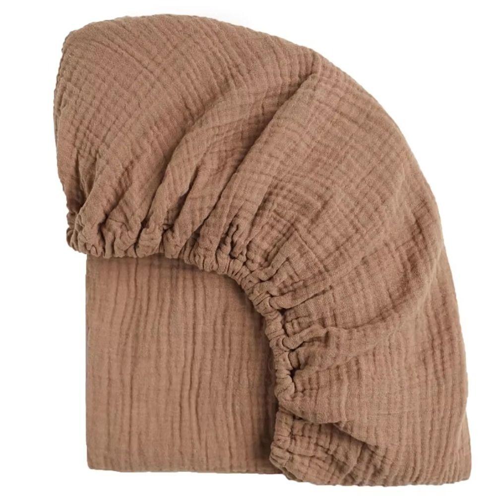 2Pcs/Set Solid Baby Fitted Sheet Printed Cradles Mattress Cover Durable Crib Fitted Sheets