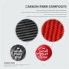 Car Carbon Fiber Sticker for One-button Start of Subaru WRX Forester Outback Car Ignition Switch  Interior Accessories