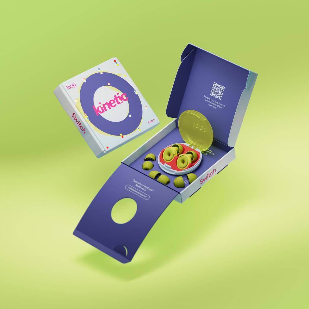 Ohrstöpsel mit Loop-Switch, Ohrstöpsel zur Geräuschreduzierung, einstellbarer passiver Gehörschutz, geeignet für Konzentration, Reisen, Konzerte, Versammlungen