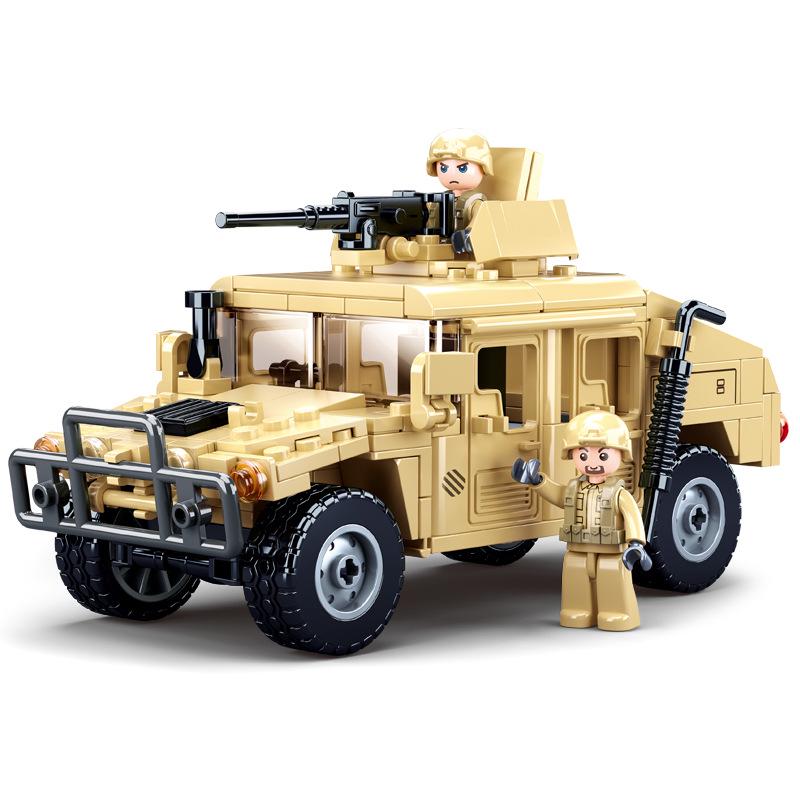 Xiao Luban 0837 Military Assault Tank Building Blocks Model for Kids