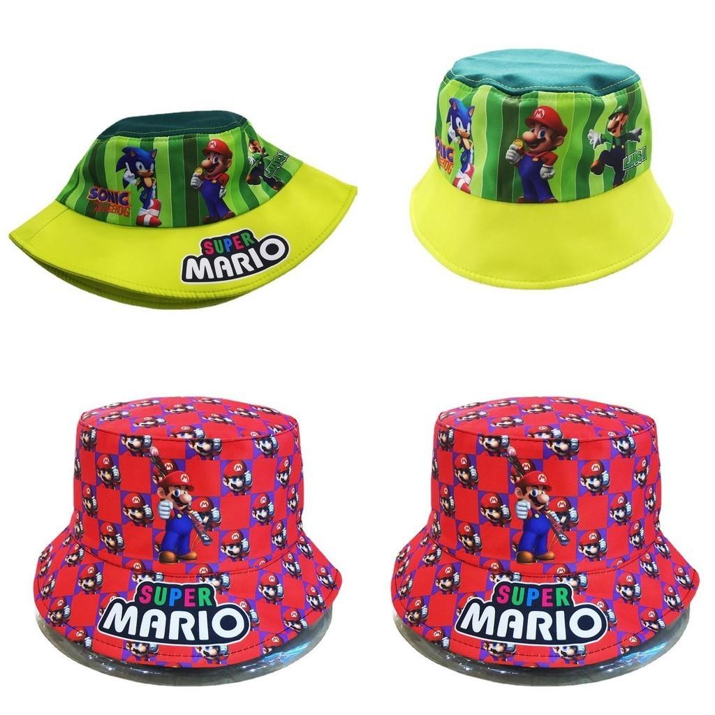 Super Mario Printed Fisherman Hat For Men And Women