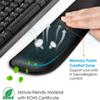 Gaming Office Mice Mat For PC Non-slip Laptop Keyboard Pad Mouse Pad Mouse Mat Wrist Rest Pad