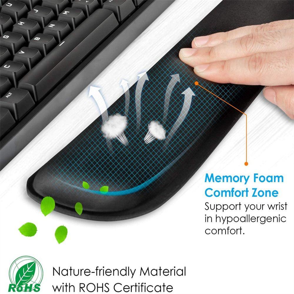 Gaming Office Mice Mat For PC Non-slip Laptop Keyboard Pad Mouse Pad Mouse Mat Wrist Rest Pad