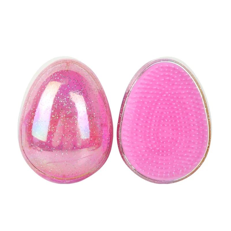 Kleiner und tragbarer Eierkamm Sternenhimmel Haarkamm Entwirrender Shunfa Haarkamm Kinder Kleiner Kamm Kantenbürste