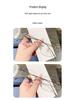 Super Light Metal Polygon Frameless Glasses for Women: Anti-Blue Light, Prescription-Ready Myopia Eyewear