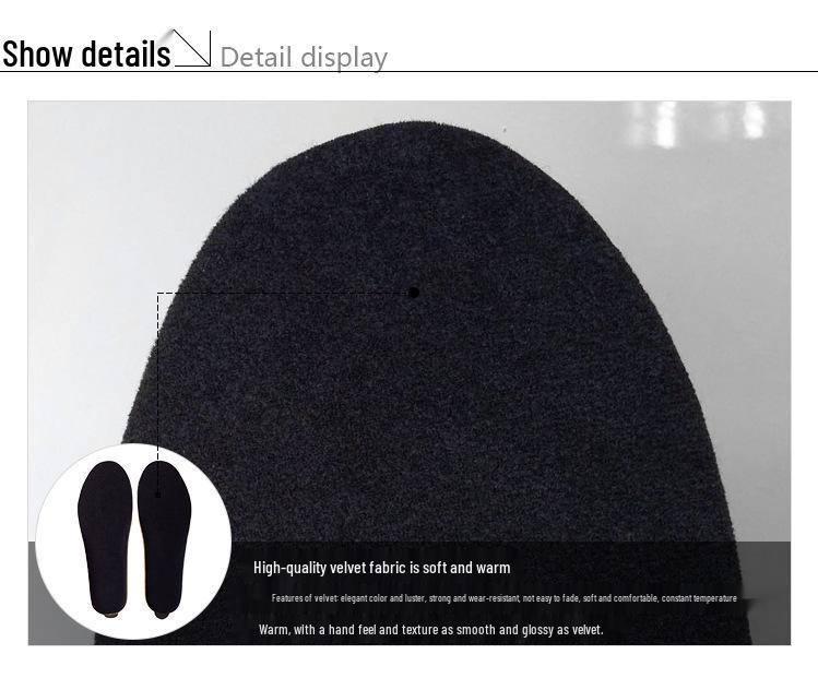 Rechargeable USB Heating Insoles – Cuttable, Washable Warm Foot Pads for Men and Women