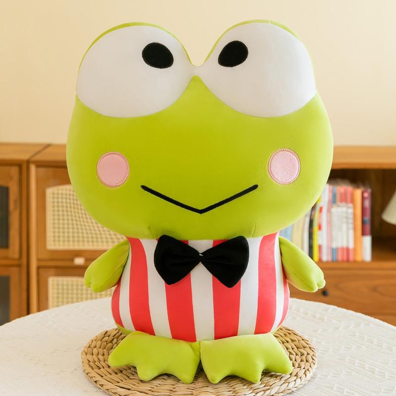 Adorable Large Eye Frog Plush Toy Cuddly Stuffed Animal Soft Pillow For Kids Gift