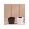 5five - brosse wc en bambou "naturéo" blanc