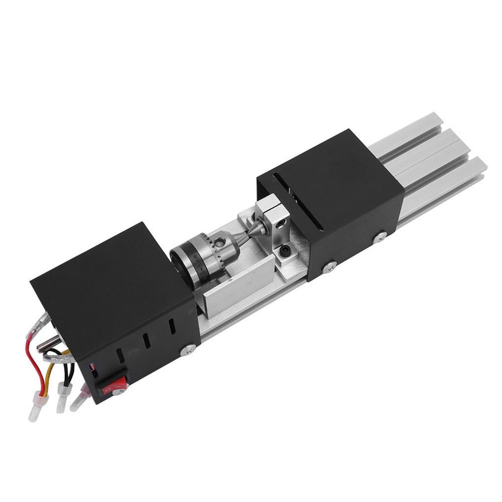Mini Lathe CNC Beads Machine Woodworking Lathe Grinding Polishing Drill Tool