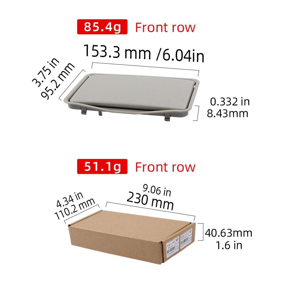 2108102510 Car Interior Accessories Sun Shade Visor Makeup Cosmetic Mirror Cover For Mercedes-Benz C E Class W210 W202 1993-2002